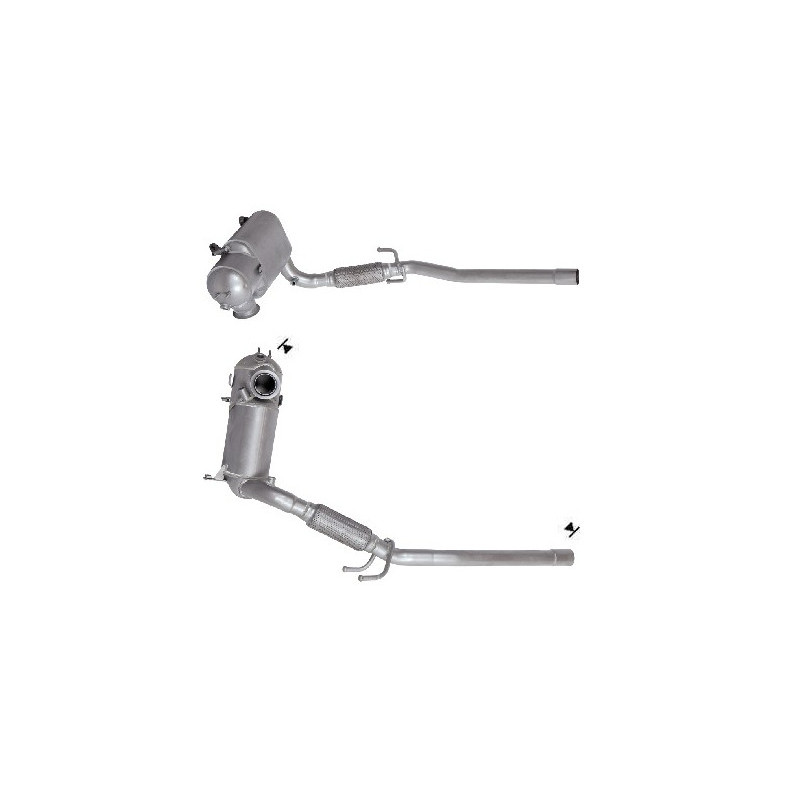 Filtre à particules SEAT TOLEDO 1.6TDI 1598 cc 66 Kw 90 cv de 2013 à 2015