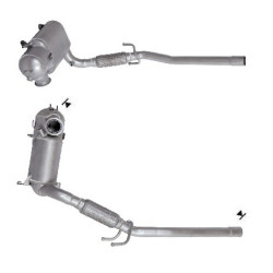 Filtre à particules SKODA RAPID 1.6TDI 1598 cc 77 Kw 105 cv de 2012 à 2015