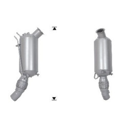 Filtre à particules BMW 125D 2.0TD 1995 cc 155 Kw 211 cv de 2011 à 2024