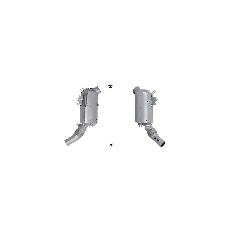 Filtre à particules BMW 525D 2.0TD 1995 cc 155 Kw 211 cv de 2017 à 2019