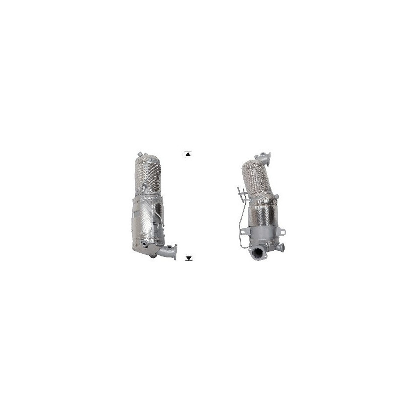 Filtre à particules CHRYSLER JEEP COMPASS 2.0TD 1956 cc 125 Kw 170 cv de 2016 à 2024