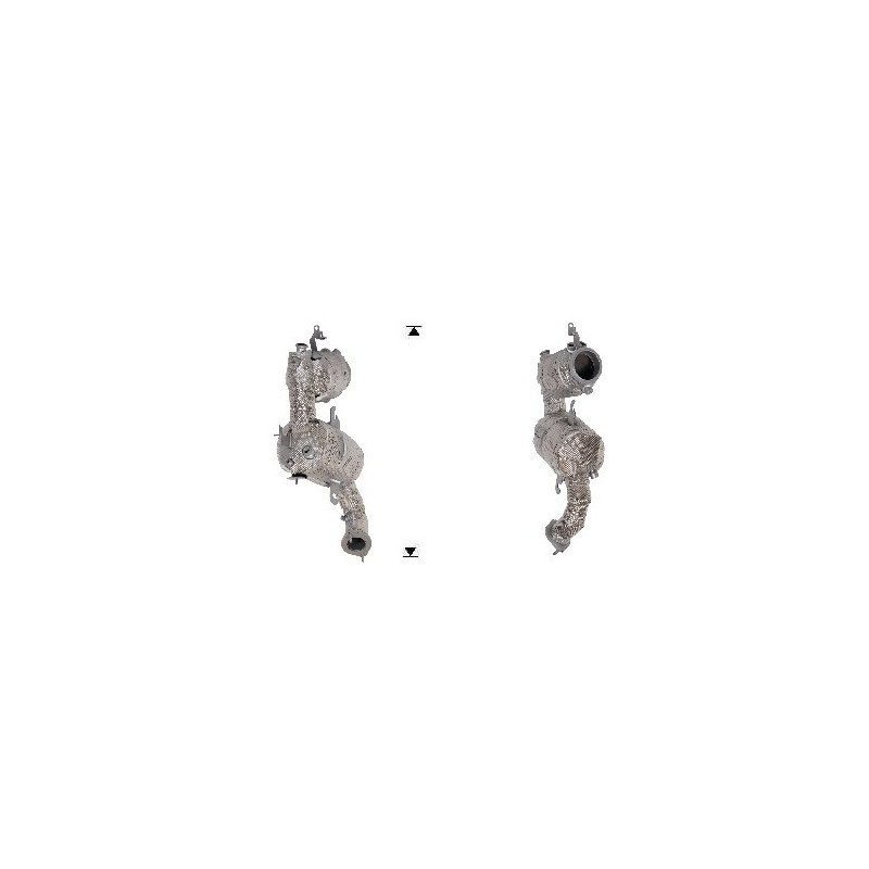 Filtre à particules CHRYSLER JEEP RENEGADE 1.6TD 1598 cc 70 Kw 95 cv de 2016 à 2024